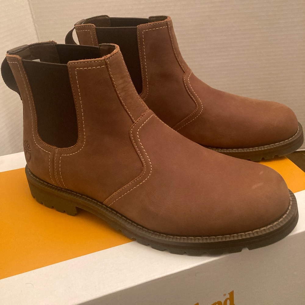 Timberland Brown Chelsea Boots
